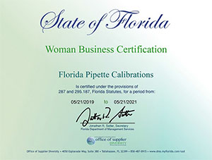 Florida Certified Women Owned Small Business